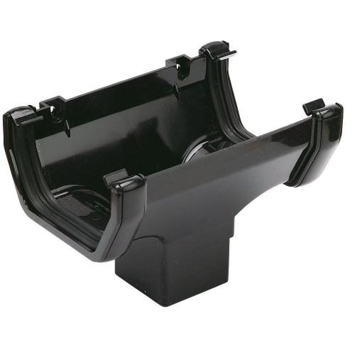 Floplast ROS1 Square Running Outlet Black
