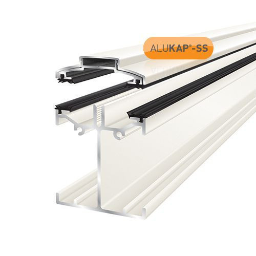 Alukap-SS Low Profile Bar 4.8m White