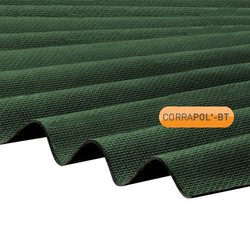 Corrapol-BT Green Corrugated Bitumen Sheet 930 X 2000mm
