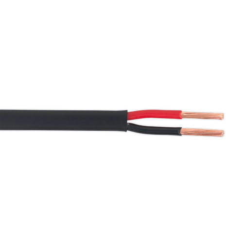 Sealey - Automotive Cable Thin Wall Flat Twin 2 x 2mm² 28/0.30mm 30m Sealey - Automotive Cable Thin Wall Flat Twin 2 x 2mm² 28/0.30mm 30m