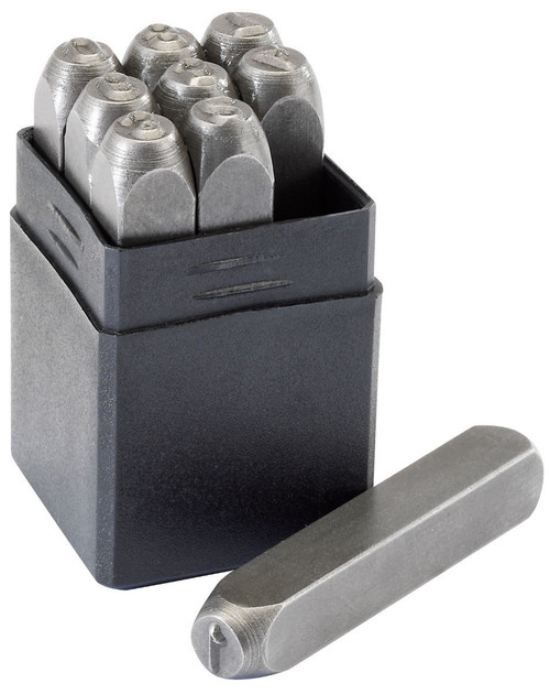 Draper - 1/4inch 0 9 Number Stamp Set Draper - 1/4inch 0 9 Number Stamp Set