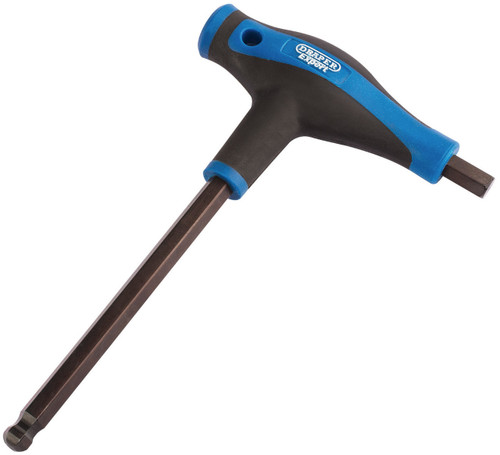 Draper - 10mm Soft Grip 'T' Handle Hexagon and Ball End Key Draper - 10mm Soft Grip 'T' Handle Hexagon and Ball End Key