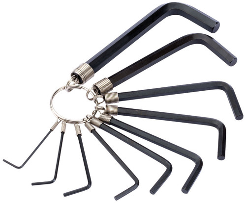 Draper -  Metric Hexagon Key Set 10 Piece