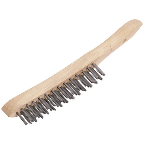 Draper - 3 Row Wire Scratch Brush 290mm Draper - 3 Row Wire Scratch Brush 290mm