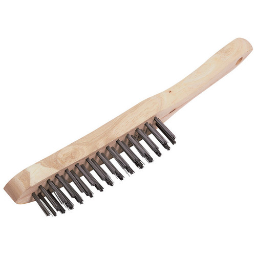 Draper - 4 Row Wire Scratch Brush 290mm Draper - 4 Row Wire Scratch Brush 290mm