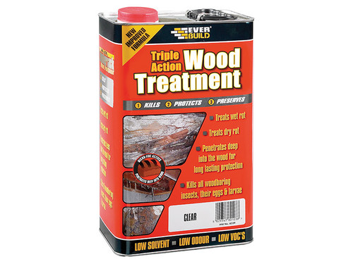 Everbuild Triple Action Wood Treatment 1 litre