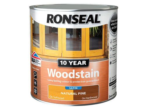 Ronseal 10 Year Woodstain Natural Pine 750ml