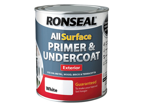Ronseal All Surface Primer & Undercoat Exterior White 750ml