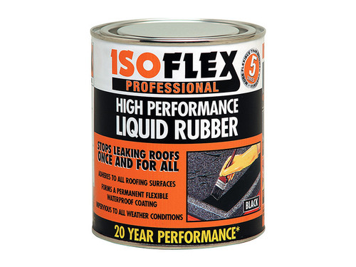 Ronseal Isoflex Liquid Rubber Black 2.1 litre