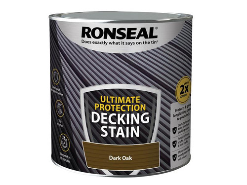Ronseal Ultimate Protection Decking Stain Dark Oak 2.5 litre