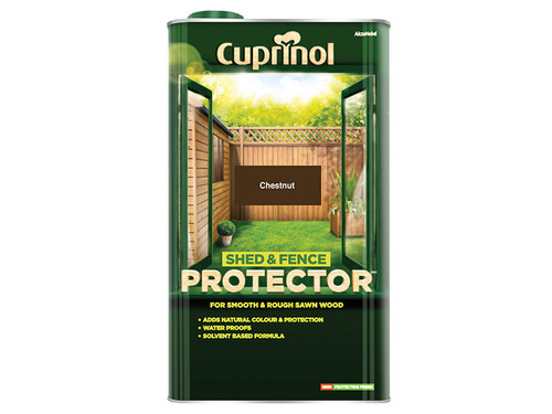Cuprinol Shed & Fence Protector Chestnut 5 litre