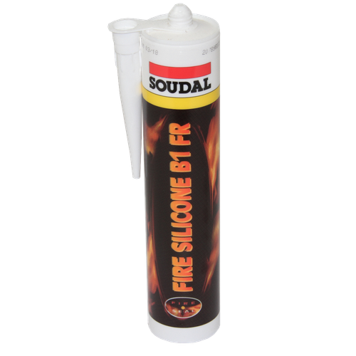 Soudal Fire Silicone B1 FR White