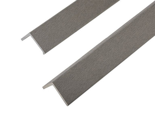 Cladco Stone Grey Composite Corner Trim