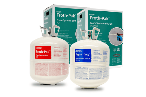 Froth-Pak QR 600 Spray Foam - Tanks Only Froth-Pak QR 600 Spray Foam - Tanks Only