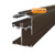 Alukap-SS Low Profile Gable Bar 3.0m Brown