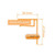 Alukap-XR 10mm End Stop Bar 3m Brown