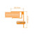 Alukap-XR 16mmEnd Stop Bar 4.8m White