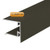 Alukap-XR 25mm End Stop Bar 4.8m Brown