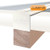 Alukap-XR 35mm End Stop Bar 3m White