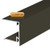 Alukap-XR 35mm End Stop Bar 3.6m Brown