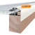 Alukap-XR 60mm Gable Bar 3.6m  No RG WH Alu E/Cap