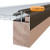 Alukap-XR 60mm Gable Bar 4.8m  No RG BR Alu E/Cap