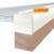 Alukap-XR 60mm Gable Bar 4.8m  No RG WH Alu E/Cap