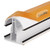 Snapa Lean-to Bar 10 16 25 32 and 35mm.Inc.Endcp 3m White