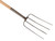 Faithfull Manure Fork 4-Prong 1.2m