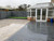 AB Composite Fencing Walnut Boards with Satin Silver Post Kit
