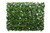 Artificial Willow Trellis Fence with Green Leaf Foliage and White Flowers 1m x 2m