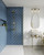 Multipanel Herringbone Tile Collection Misty Blue