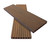 Walnut AB Fusion Woodgrain Composite Decking Boards