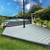Woodgrain Effect Reversible Composite Decking Board Pool Area