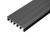 3.6m Aluminium Decking Board - Black
