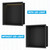 SQUARE MATT BLACK SHOWER NICHE