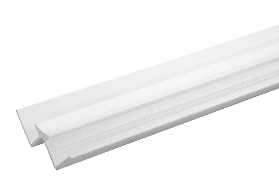 Showerwall Internal Corner Trim – White Gloss