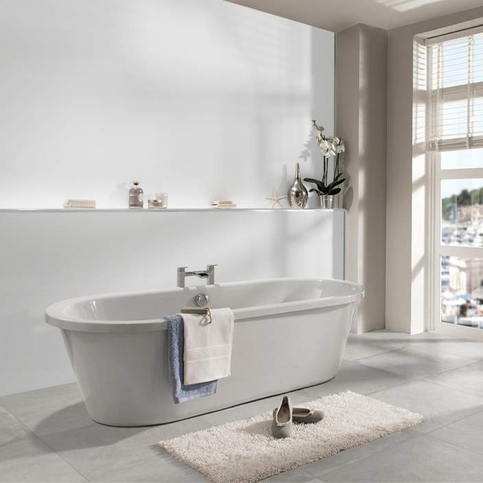 Showerwall Original Collection - White Gloss SW37