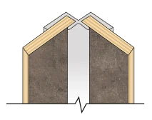 Fibo Internal Profile 2.4m - White PVC