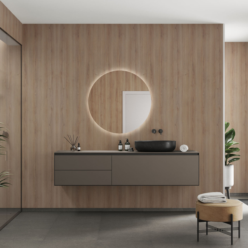 Fibo Signature Tile Collection - Oak Nature