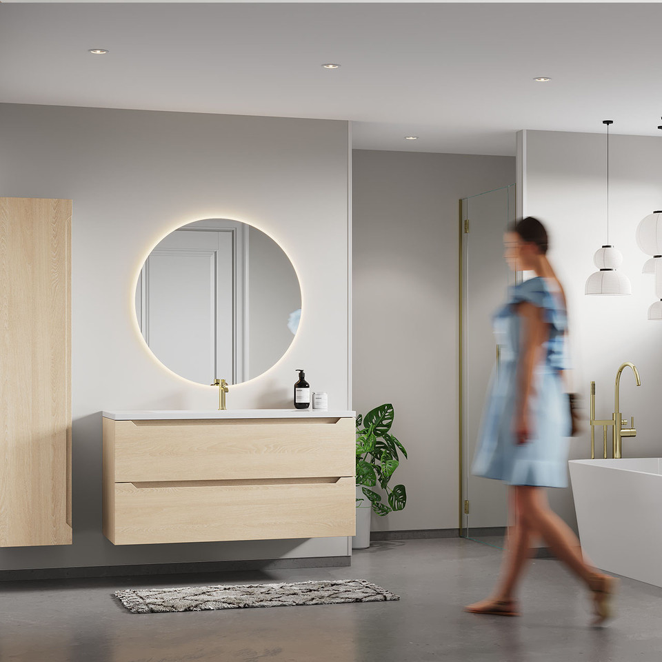 Fibo Signature Tile Collection - Light Grey