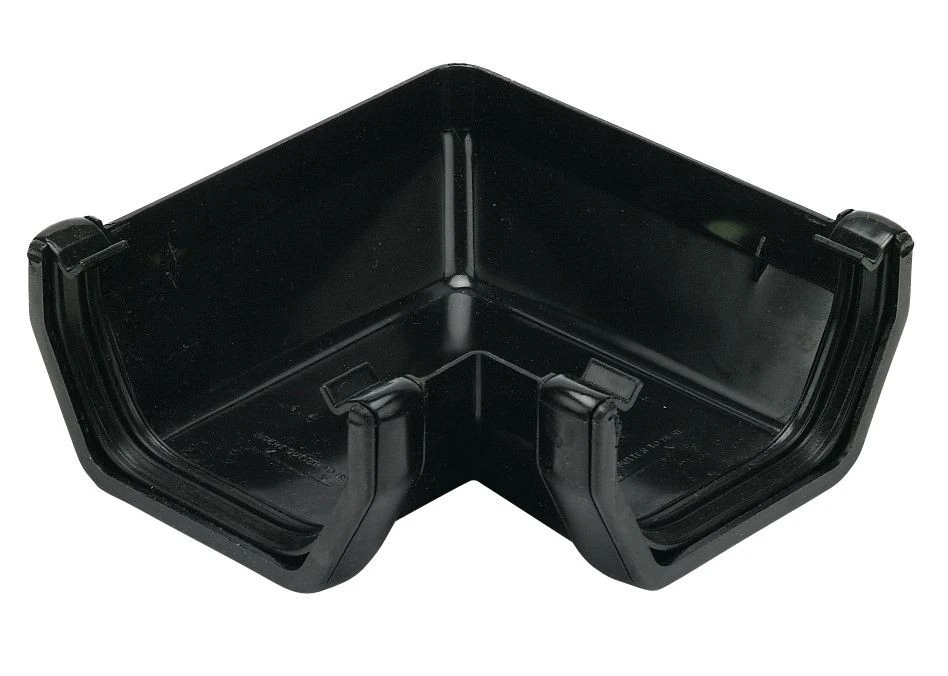 Floplast RAS1 Square 90Deg Angle Black
