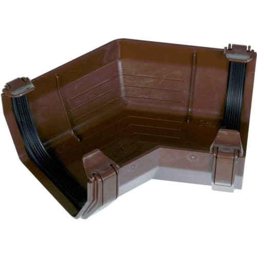 Floplast RAS2 Square 135Deg Angle Brown