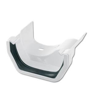 Floplast RDS4 Square To Cast Iron Ogee L/H White