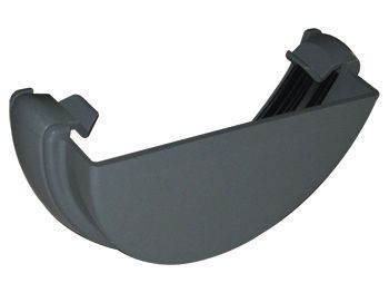 Floplast RE1 Round External Stopend Grey