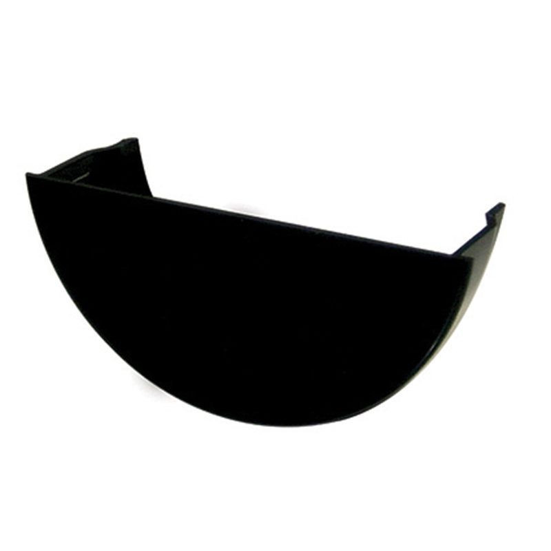 Floplast RE2 Round Internal Stopend Black