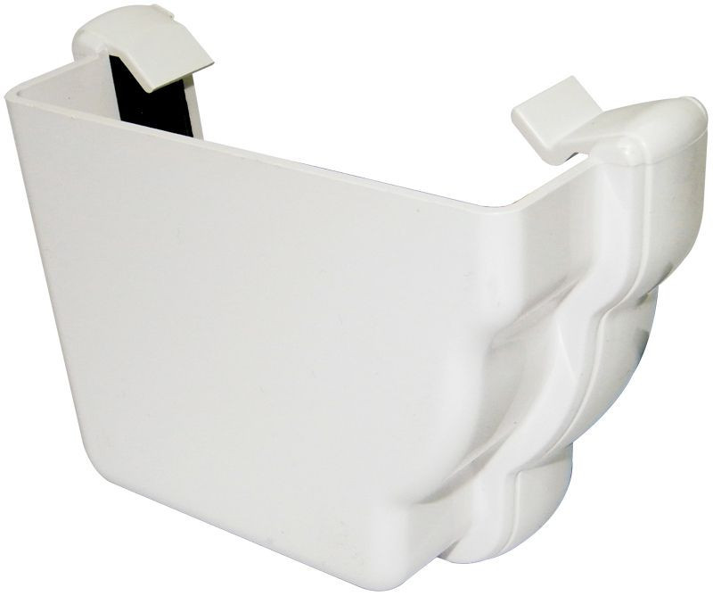 Floplast REN1 Niagara Left External Stopend White