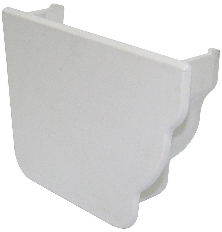 Floplast REN3 Niagara Left Internal Stopend White