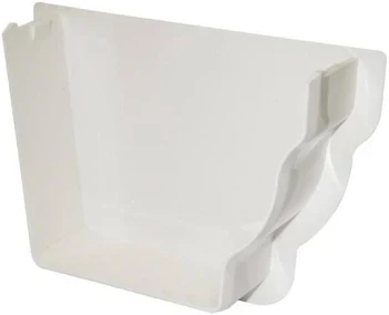 Floplast REN3 Niagara Left Internal Stopend White