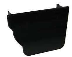 Floplast REN4 Niagara Right Internal Stopend Black